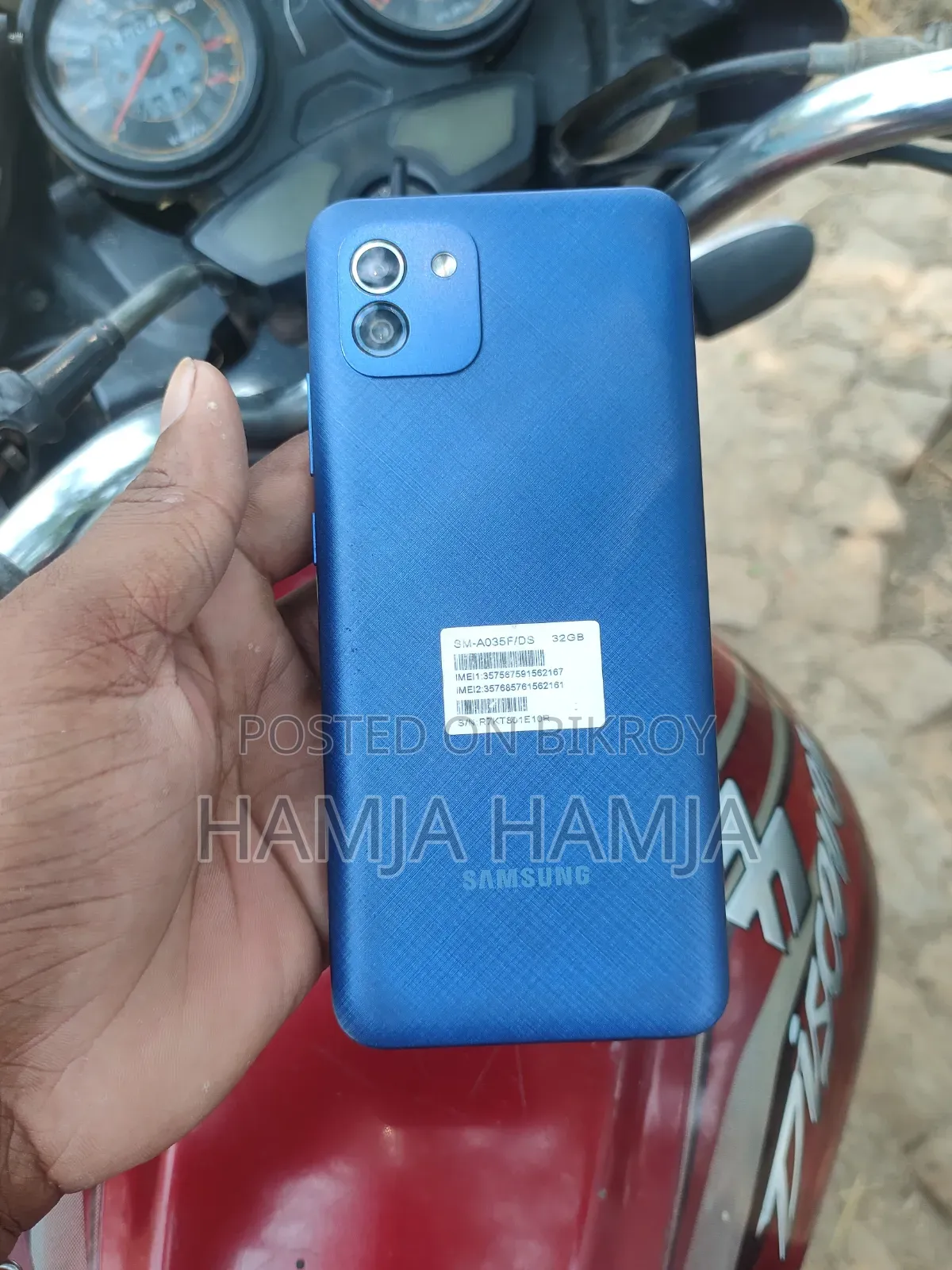 Samsung Galaxy A03 32 GB Blue