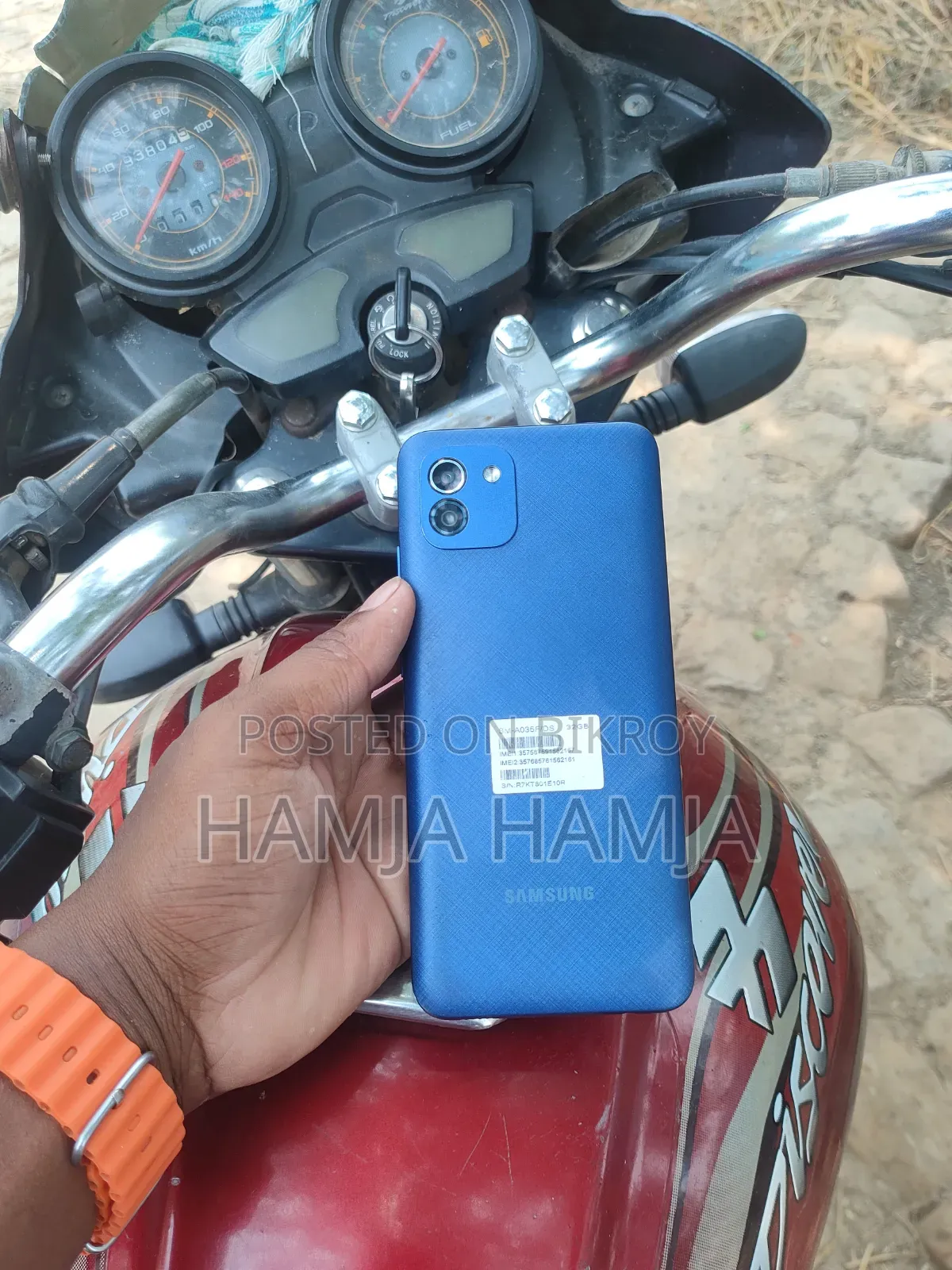Samsung Galaxy A03 32 GB Blue