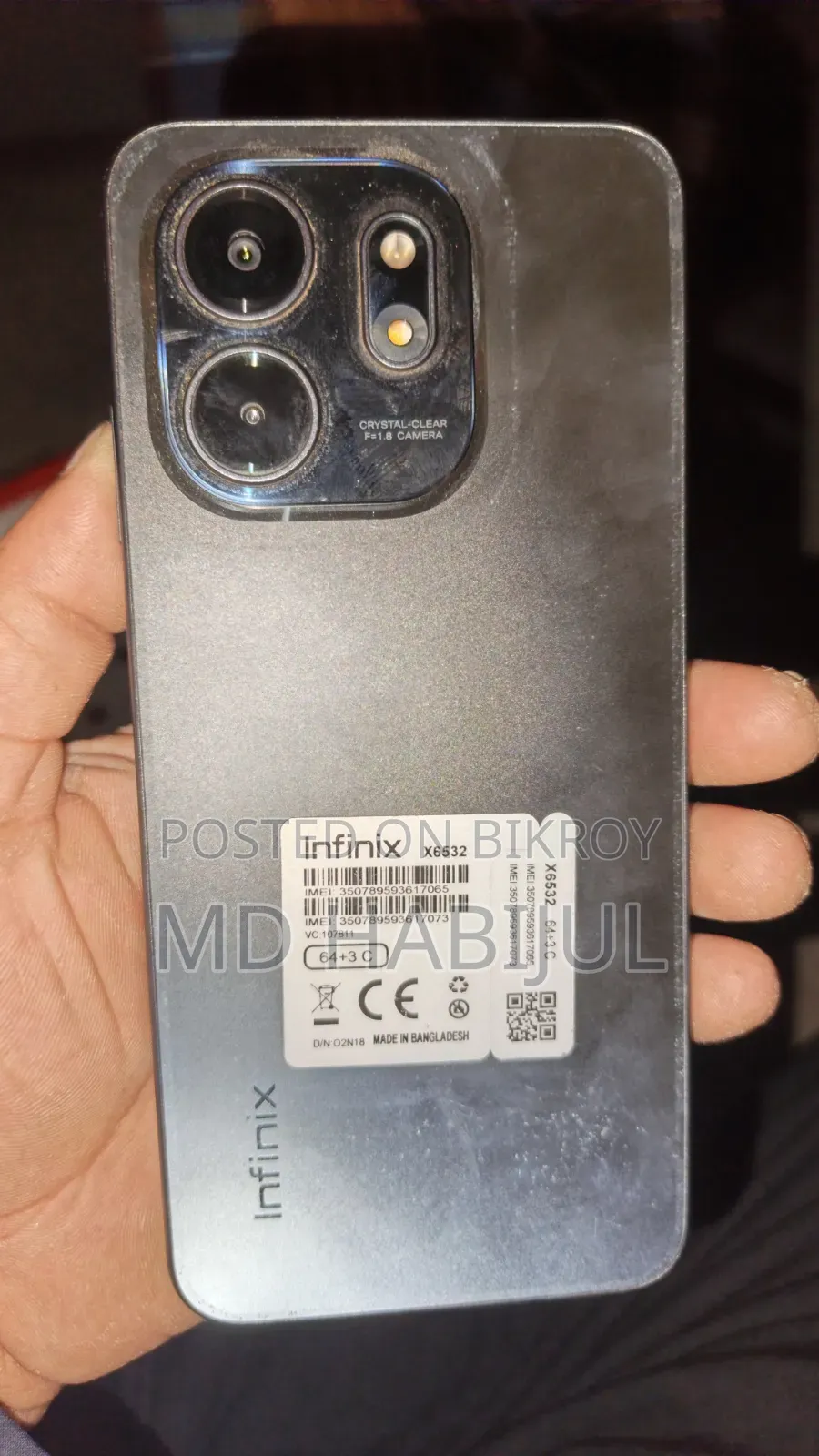Infinix Smart 7 (India) 64 GB Blue