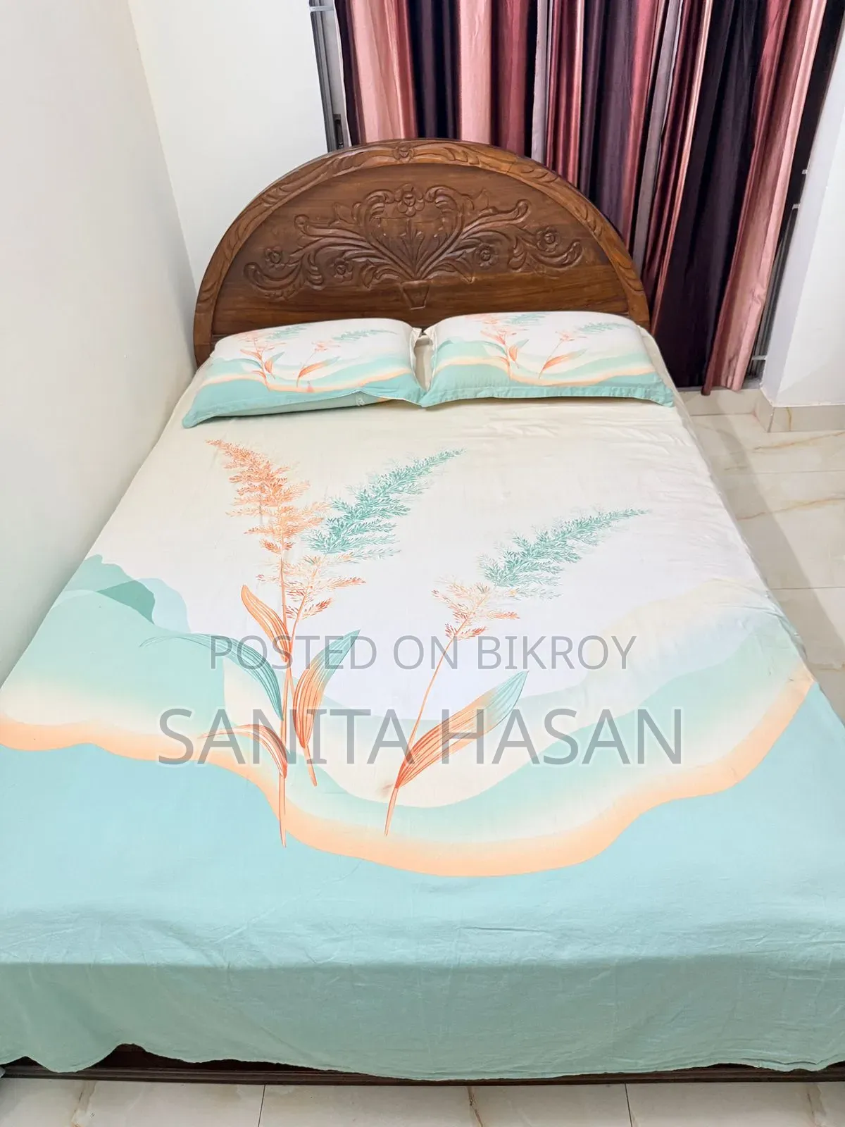 Double Size Bed With Mattress