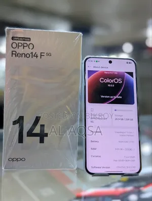 অপো রেনো১৪ এফ ২৫৬ জিবি সাদা