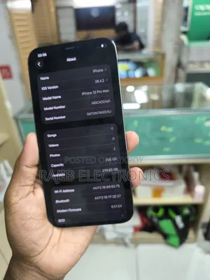 Apple iPhone 12 Pro Max 256 GB Black