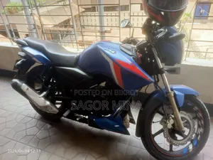 TVS Apache RTR 160 2V 2017 Blue