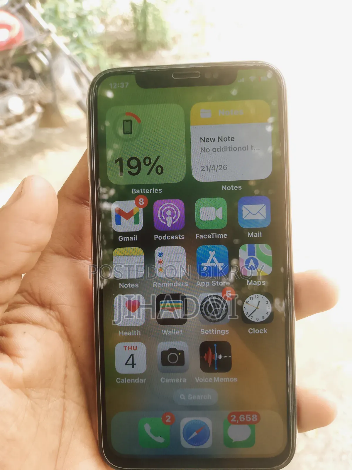 Apple iPhone X 256 GB White