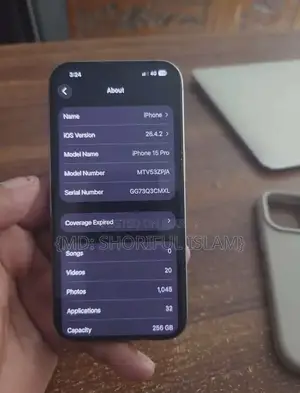 Apple iPhone 15 Pro 256 GB Silver