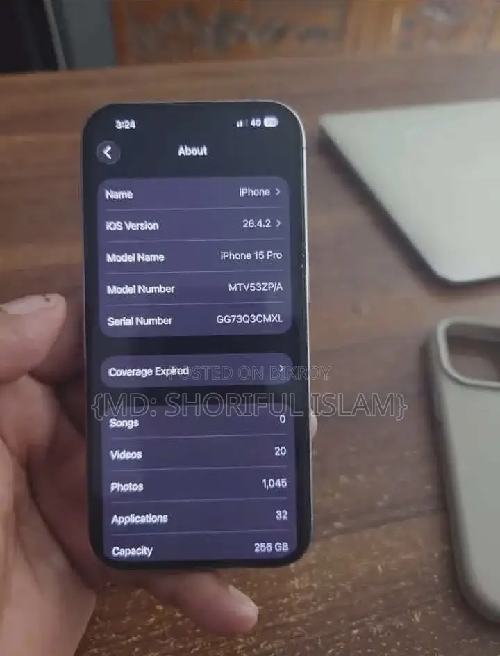 Apple iPhone 15 Pro 256 GB Silver