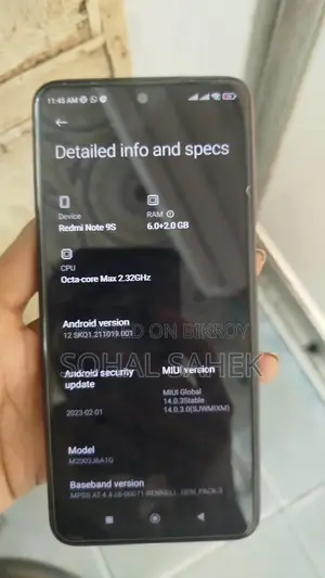 Xiaomi Redmi Note 9S 128 GB