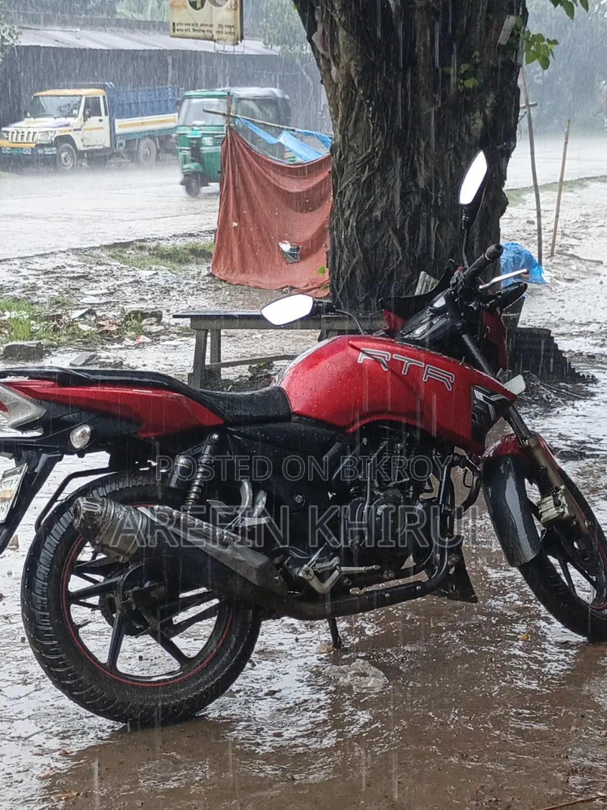 TVS Apache RTR 160 2V 2018 Red