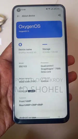 OnePlus Nord CE 5G 128 GB Black