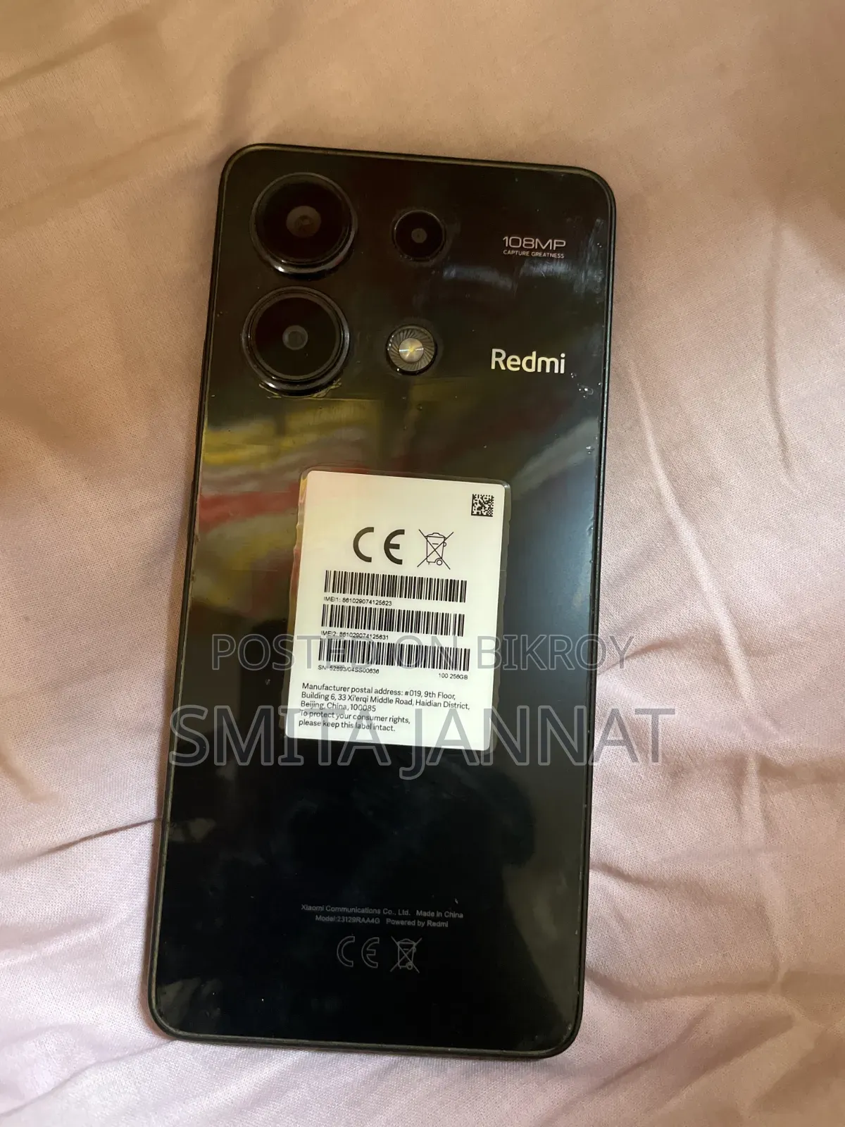 Xiaomi Redmi Note 13 256 GB Black