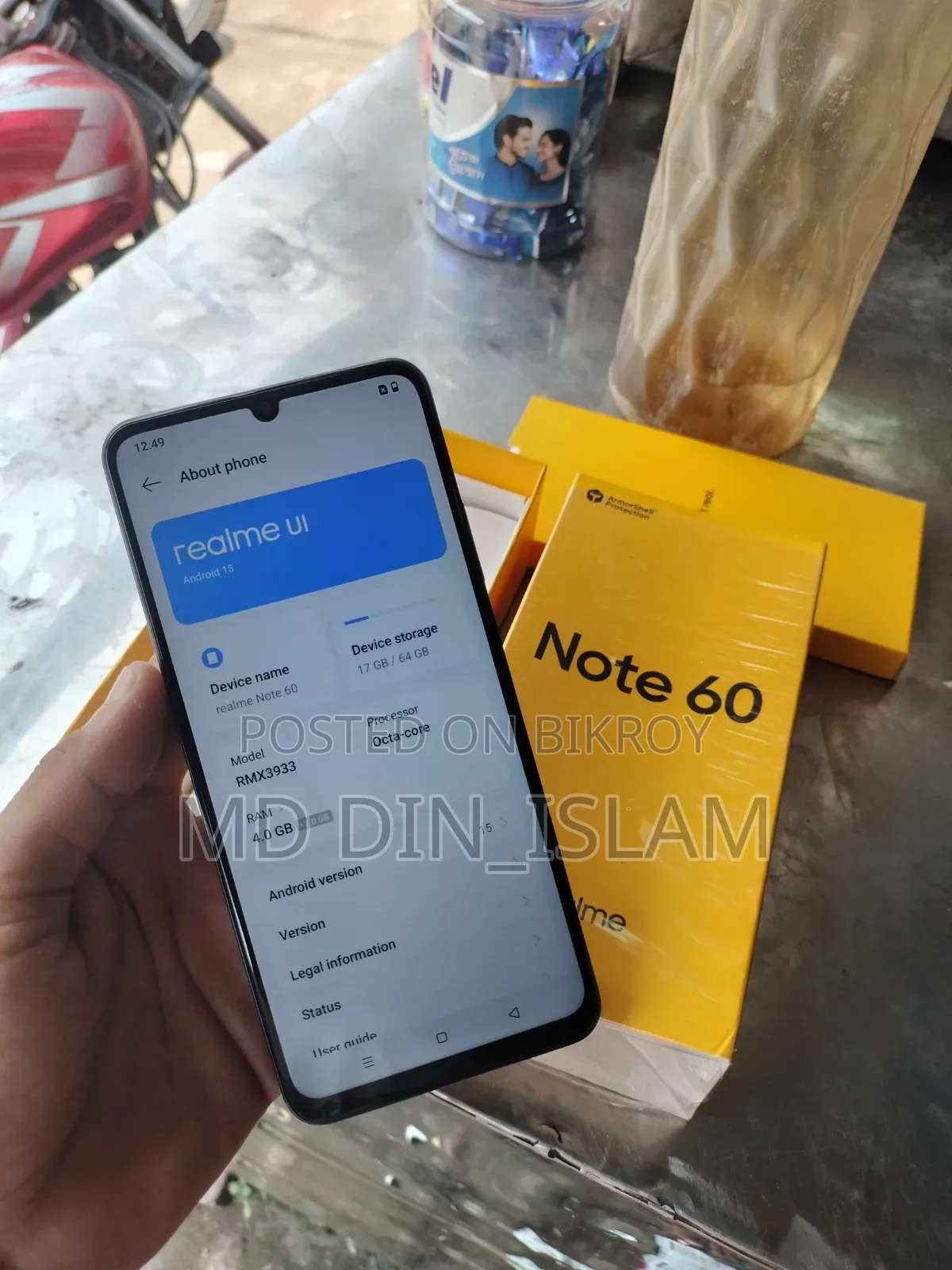 Realme Note 60 64 GB Black