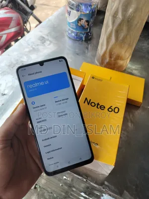 Realme Note 60 64 GB Black