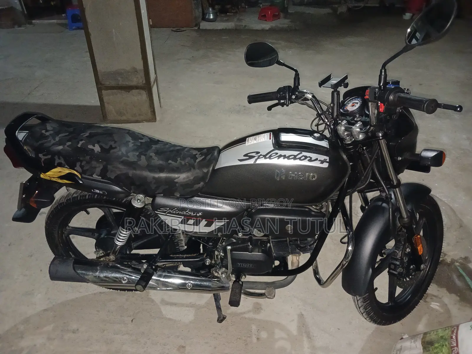 Hero Splendor Plus I3s IBS 2024 Black