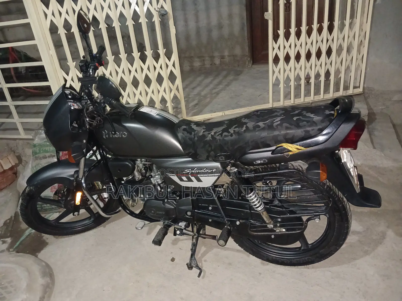 Hero Splendor Plus I3s IBS 2024 Black