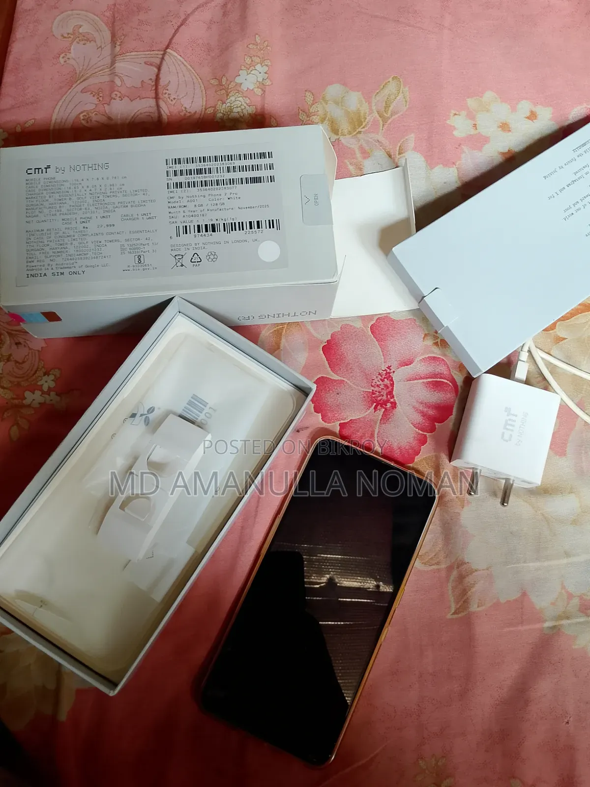 Nothing Phone CMF Phone 2 Pro 128 GB White