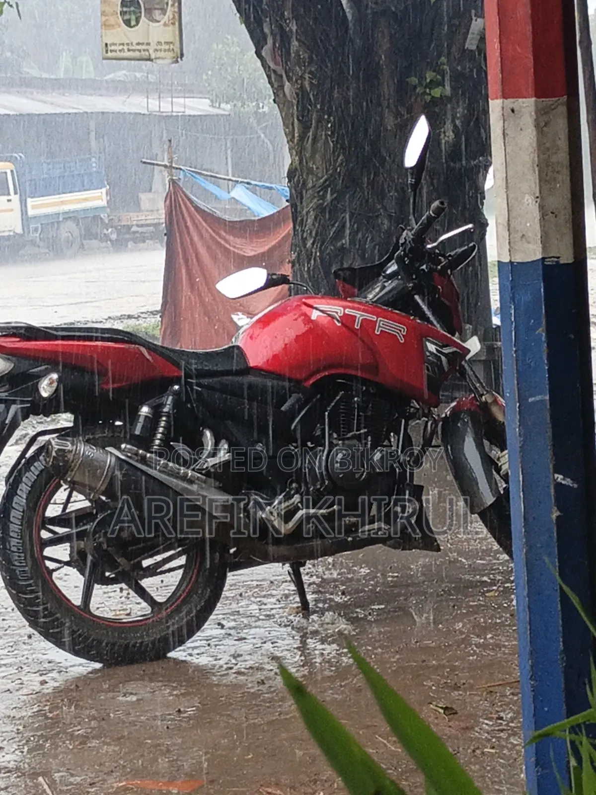 TVS Apache RTR 160 2V 2018 Red