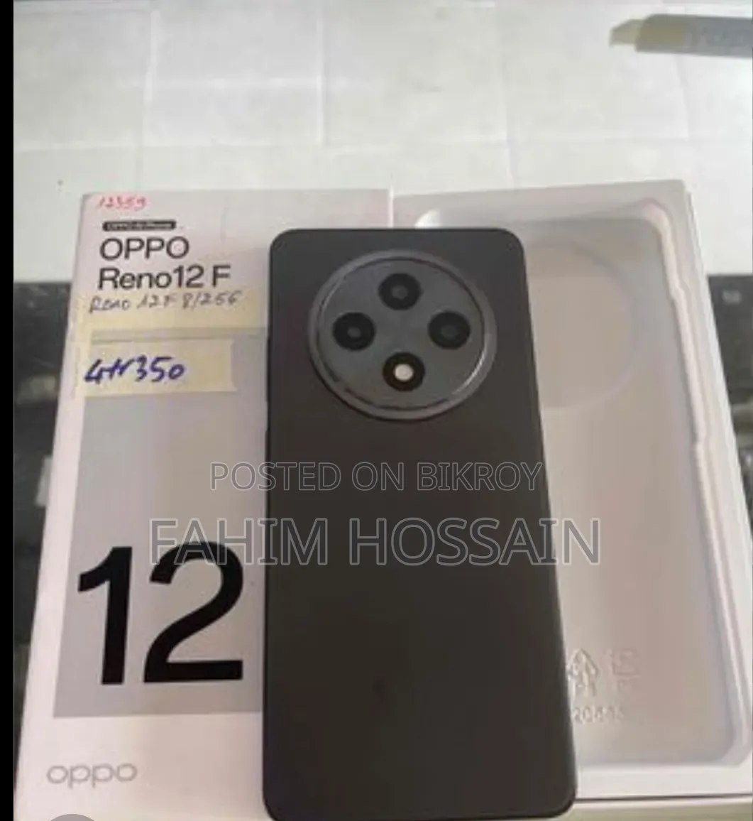 New Oppo Reno 256 GB Black