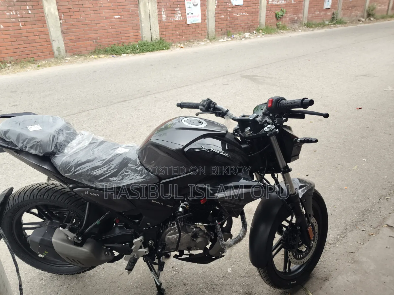 New Hero Xtreme 125R 2026 Black