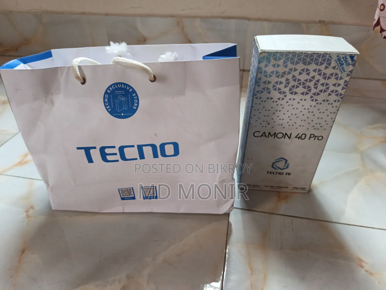 Tecno Camon 40 Pro 4G 256 GB Black