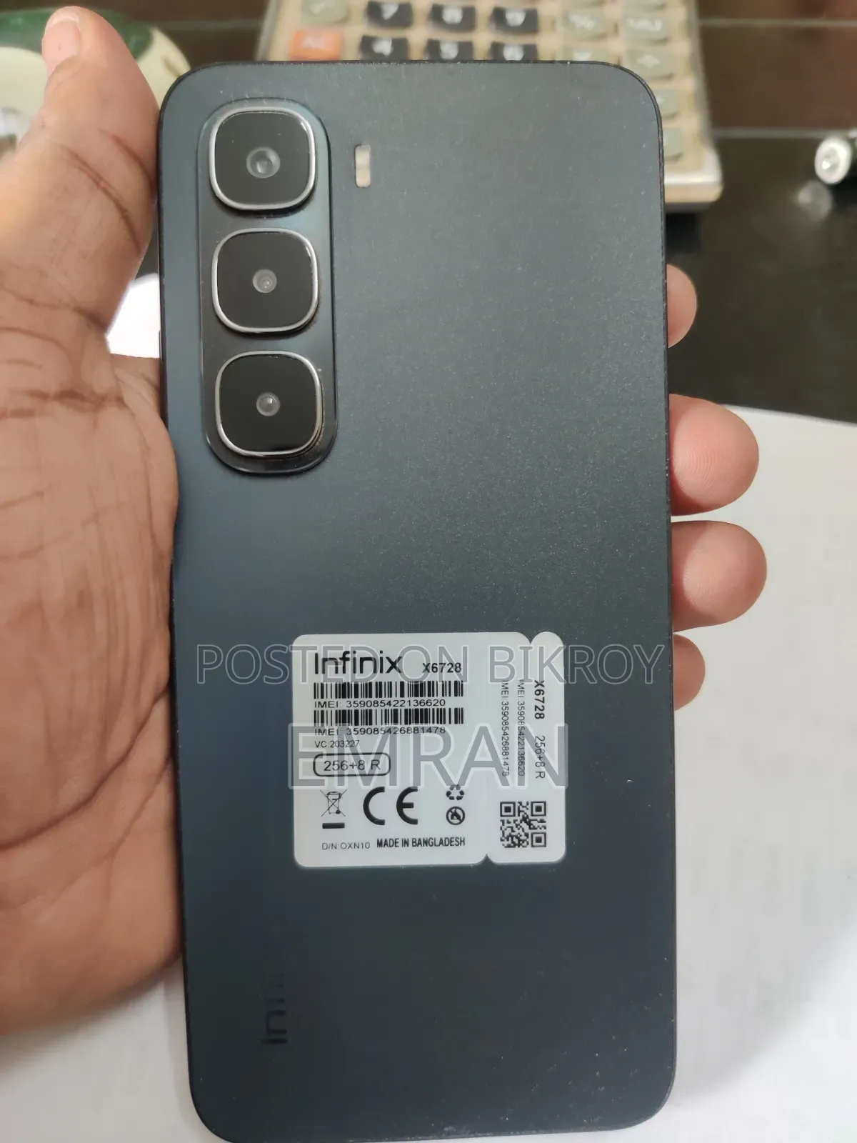 Infinix Hot 60i 256 GB Black