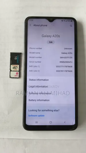 Samsung Galaxy A20s 64 GB Blue
