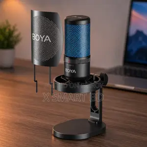 Boya Vibrant Lighting Condenser Usb Microphone With RGB