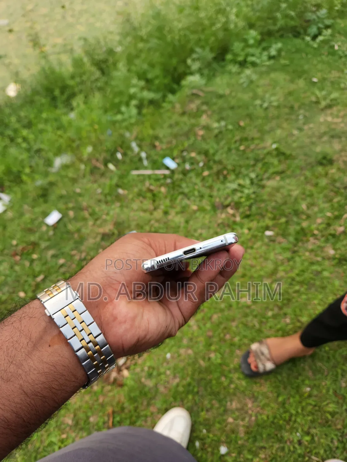 স্যামসাং গ্যালাক্সি এস২১ ৫জি ২৫৬ জিবি হোয়াইট