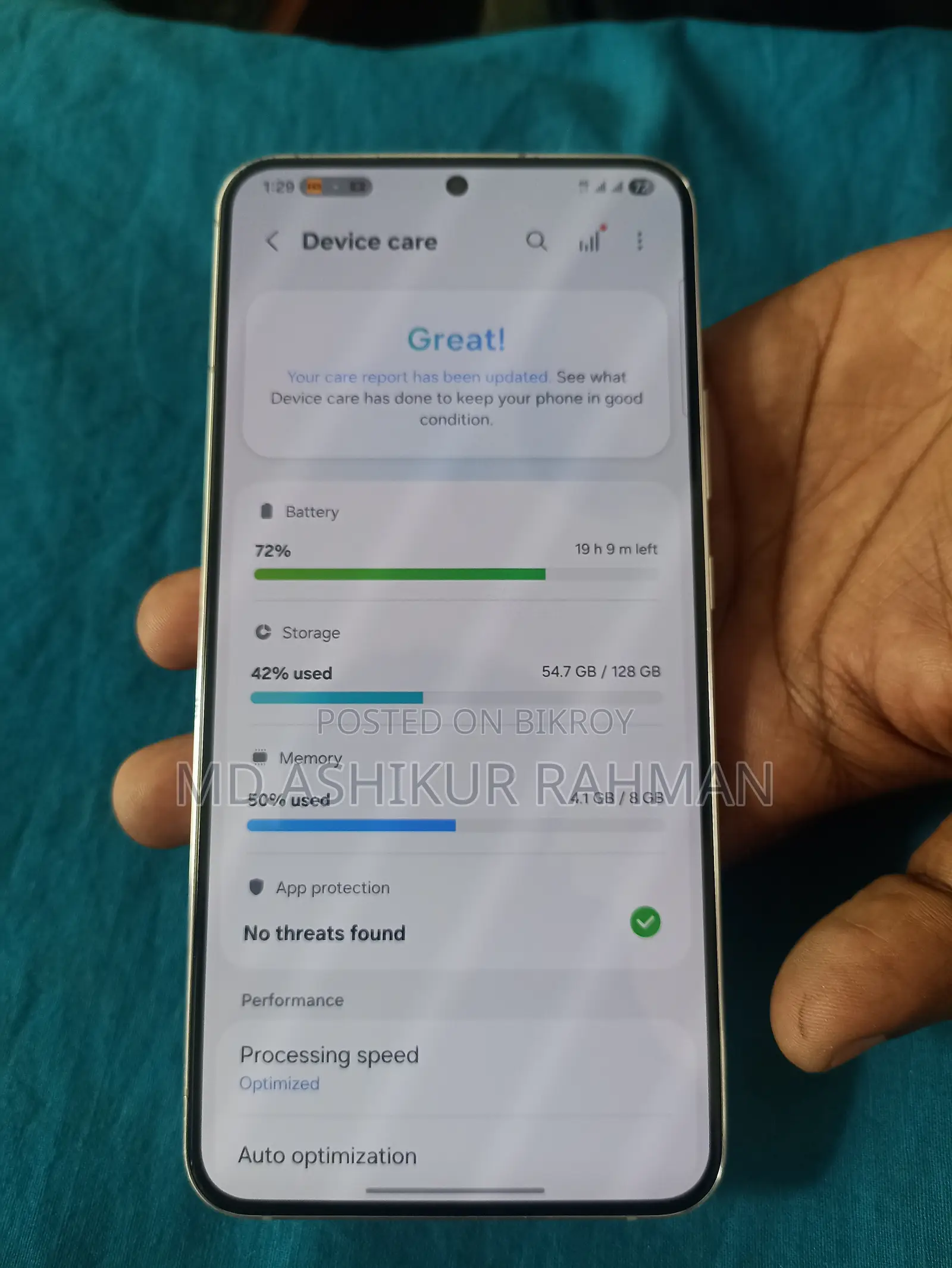 Samsung Galaxy S22+ 5G 128 GB White