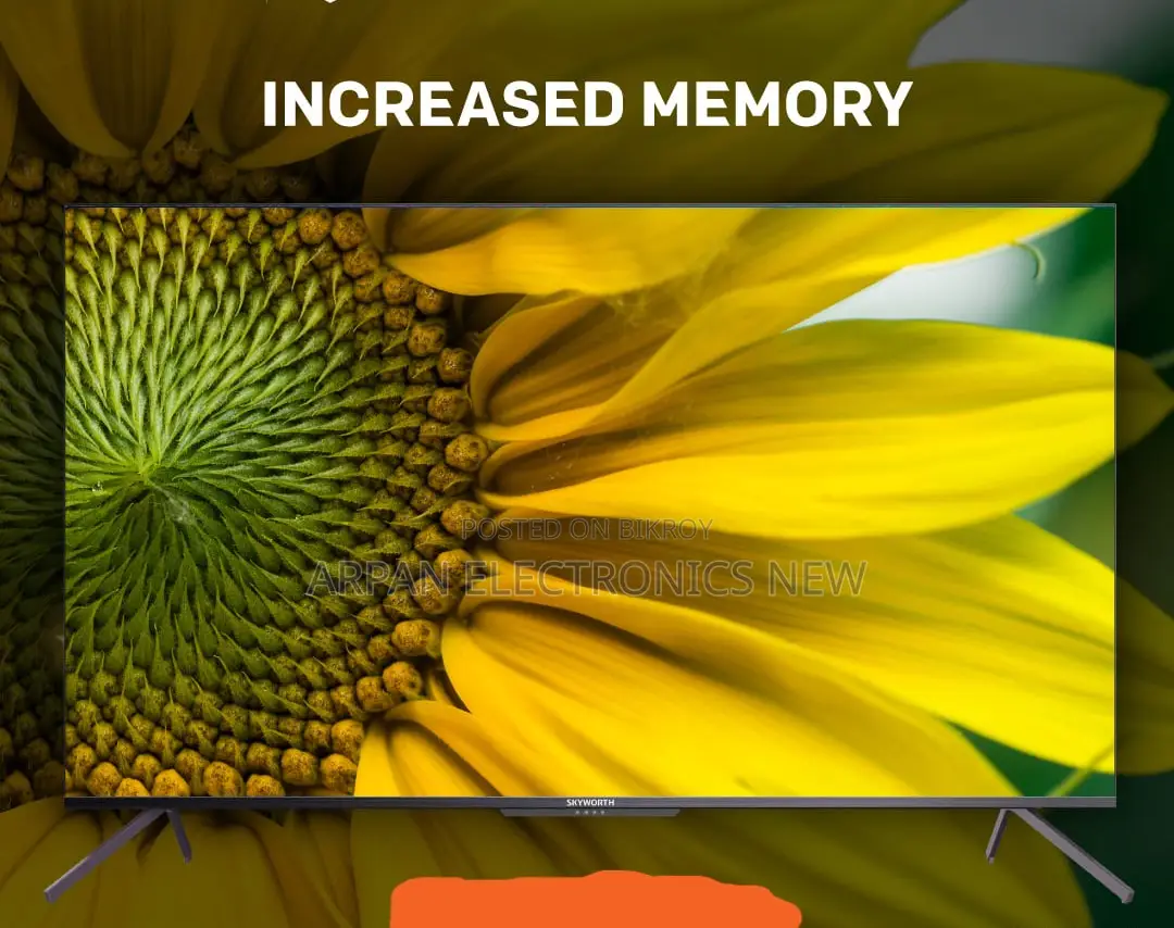Modern and Elegant Design Sony Plus 50" UHD (3840 X 2160)