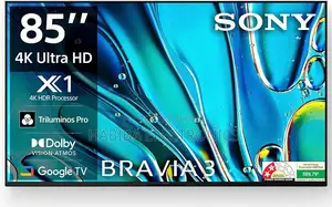 Sony Bravia 3 K-85s30 85" UHD Google Smart TV (Unofficial)
