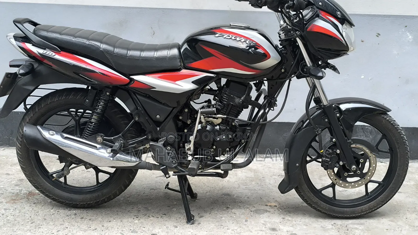 Bajaj Discover 110 2022 Black