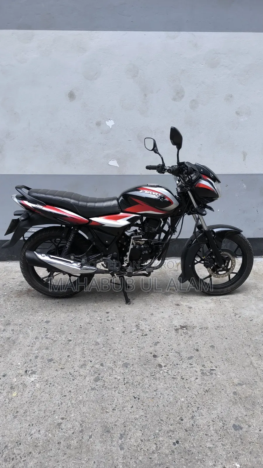 Bajaj Discover 110 2022 Black