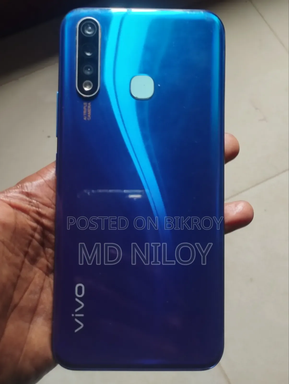 Vivo Y19 128 GB Blue