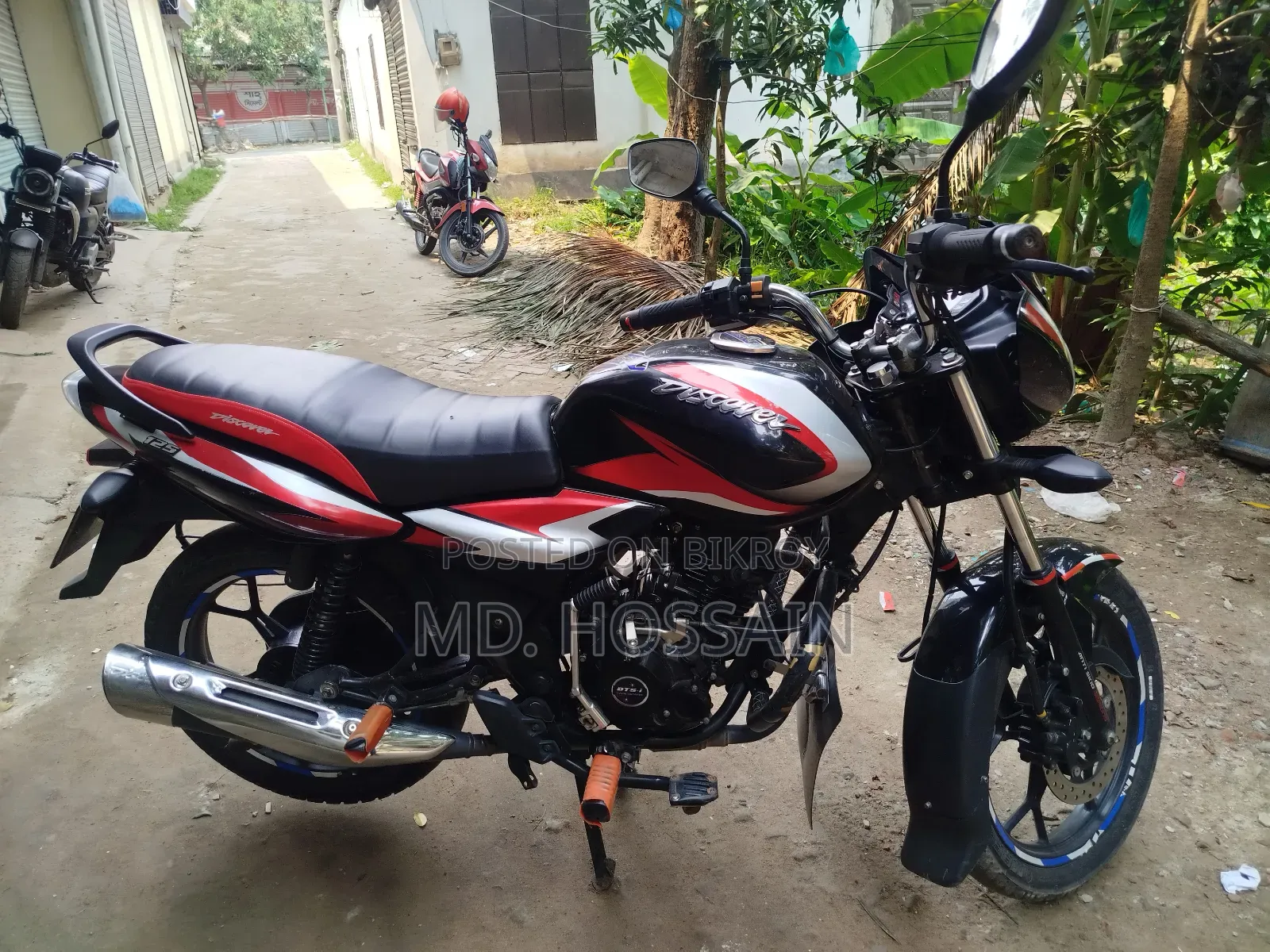New Bajaj Discover 125 2023 Black