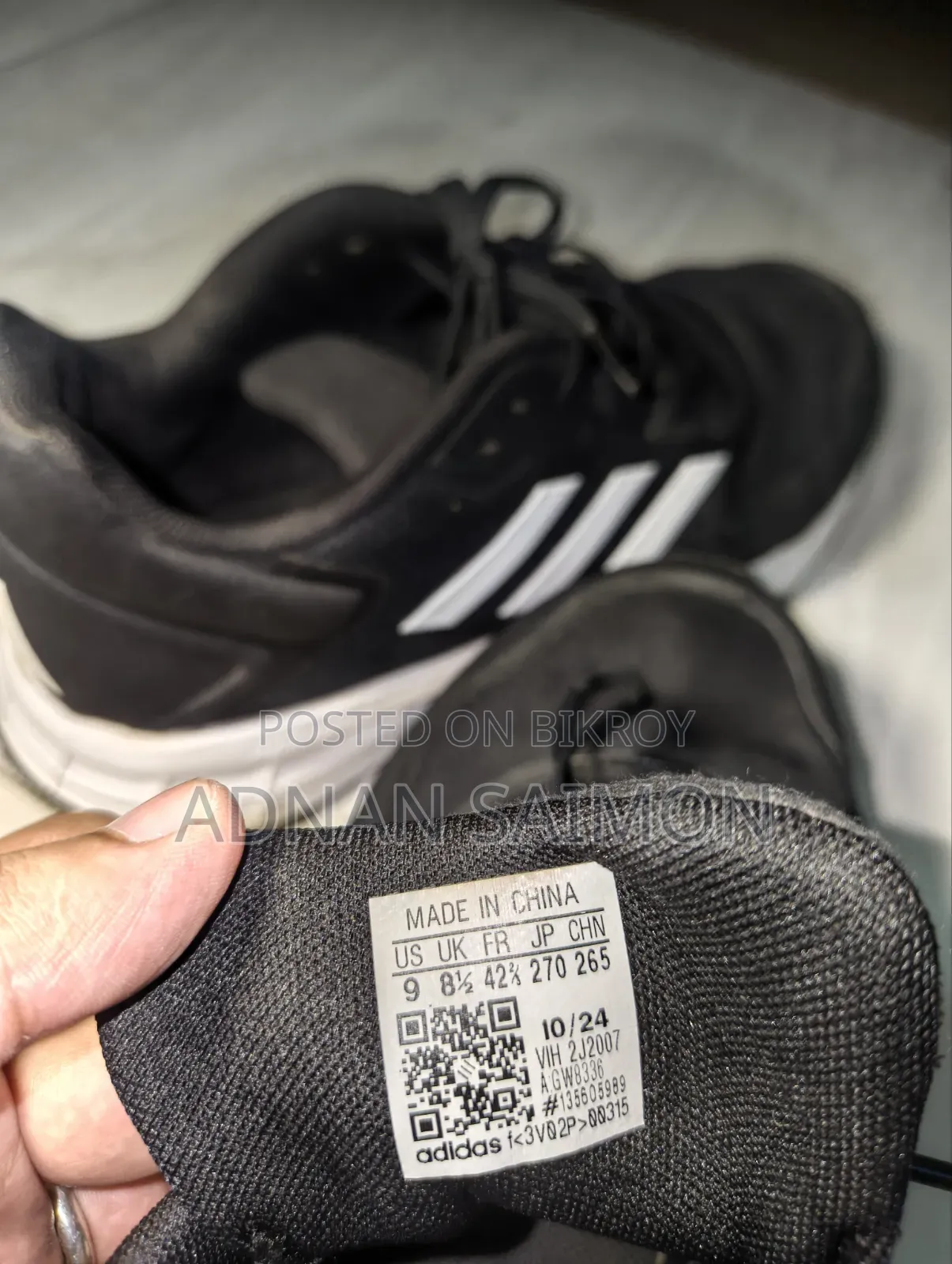 Original Adidas Duramo Sl 2.0 Shoes | Like New | 2 Months Used (42-43)