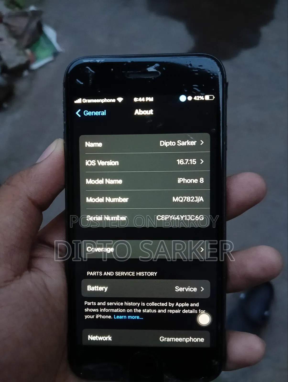 Apple iPhone 8 64 GB Black
