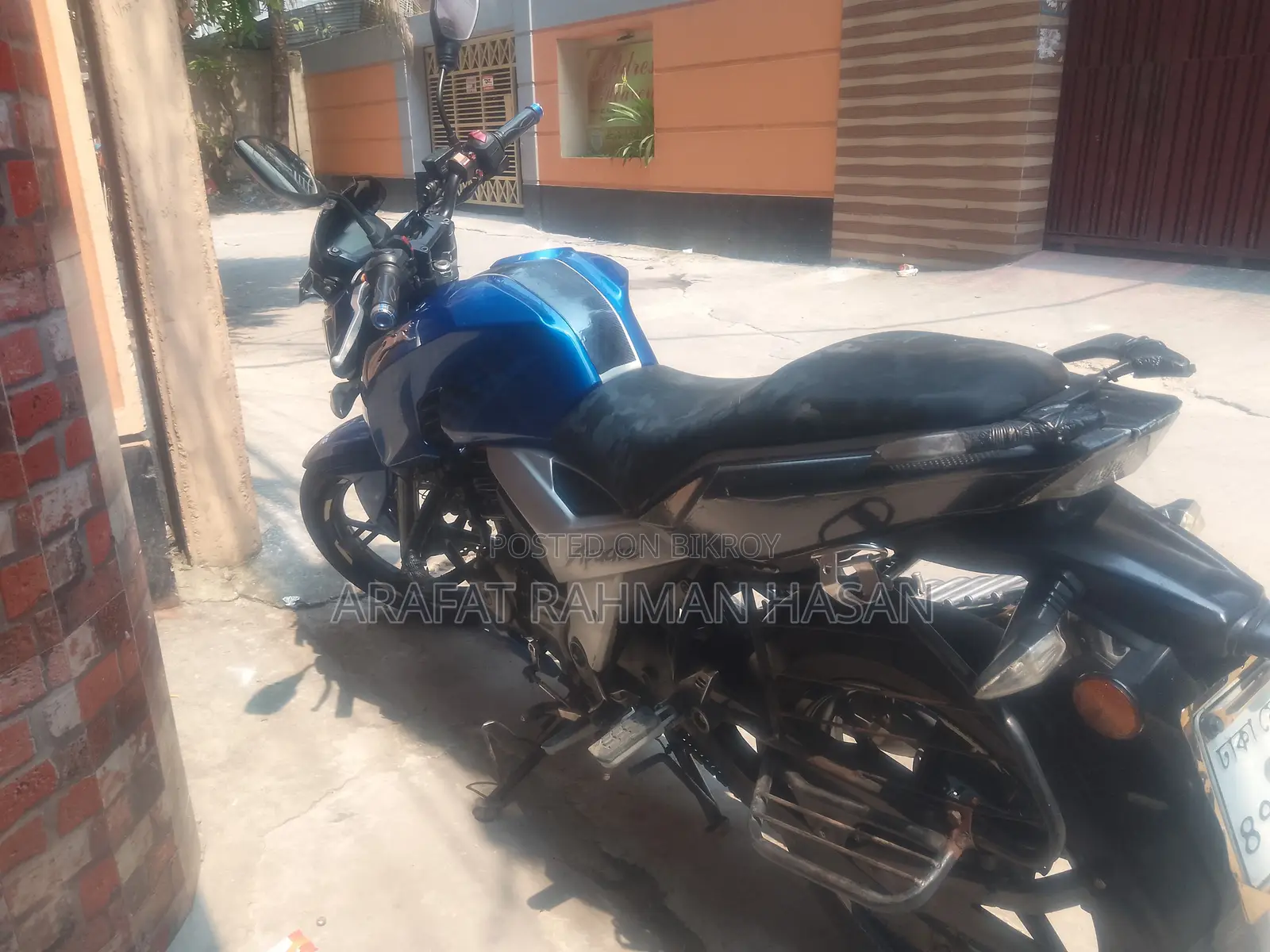 TVS Apache RTR 160 4V 2019 Blue