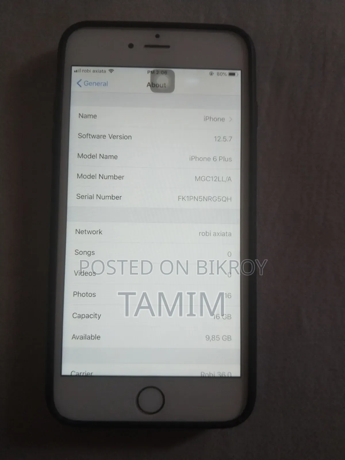 Apple iPhone 6 Plus 16 GB Pink