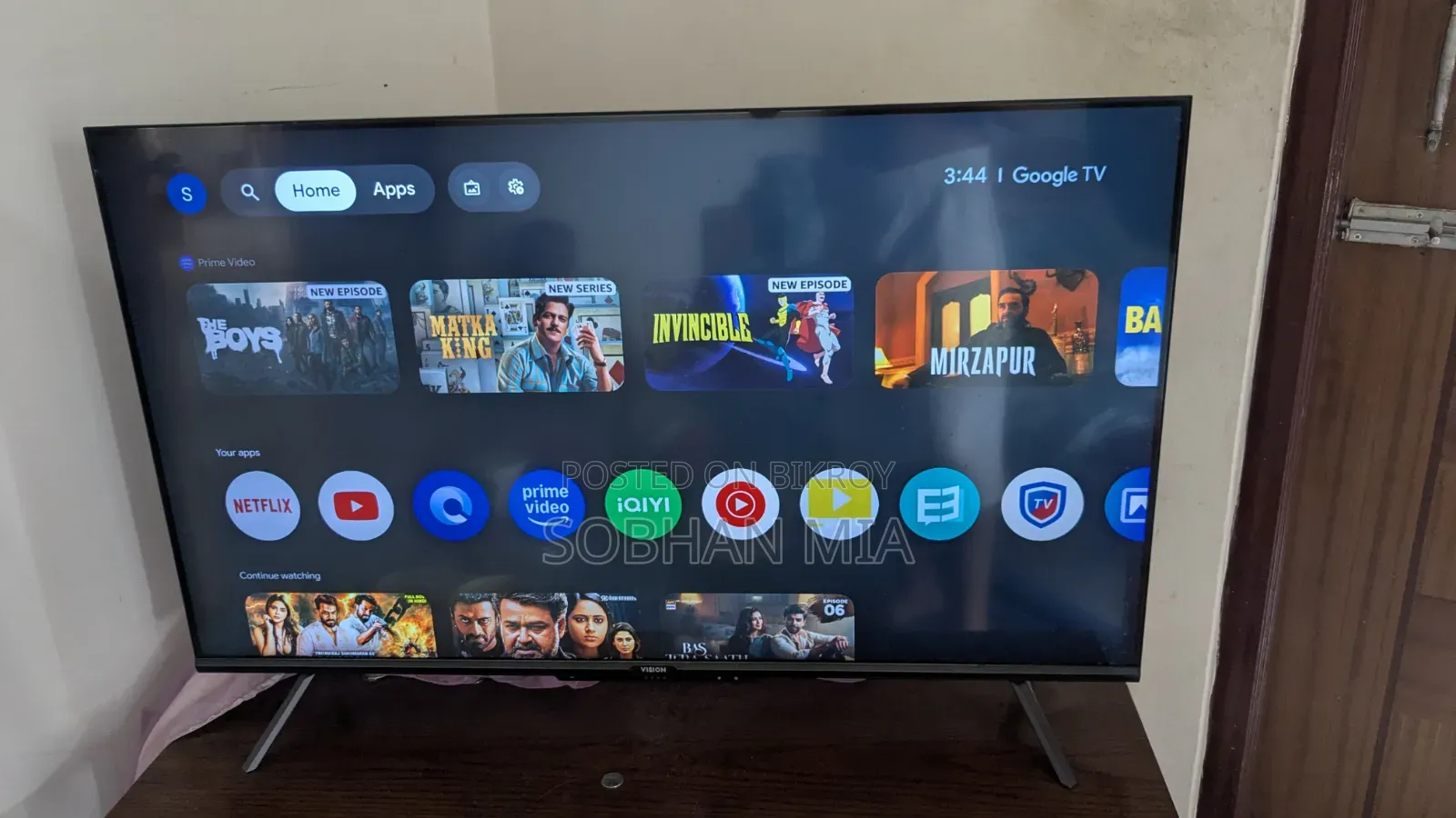 Vision 4k Google Android 43 Inch Tv