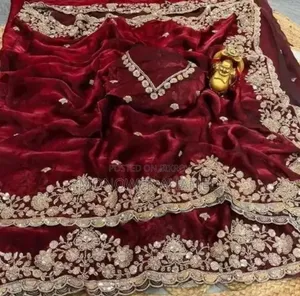 Indian Jamichu Fabric Saree