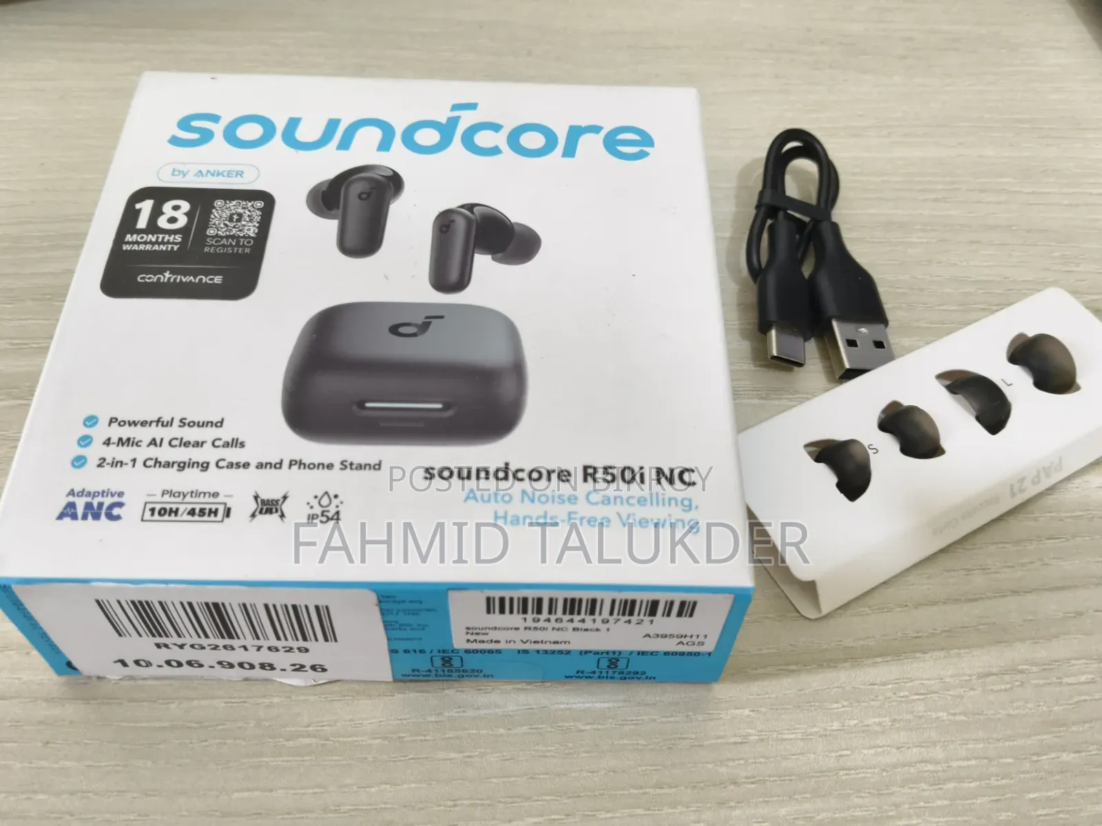 Anker Soundcore R50i Nc Earbuds
