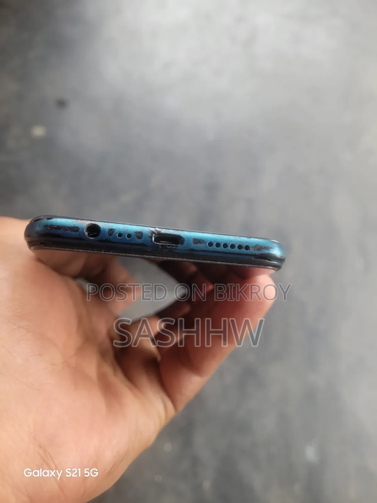 Oppo A7 64 GB Blue