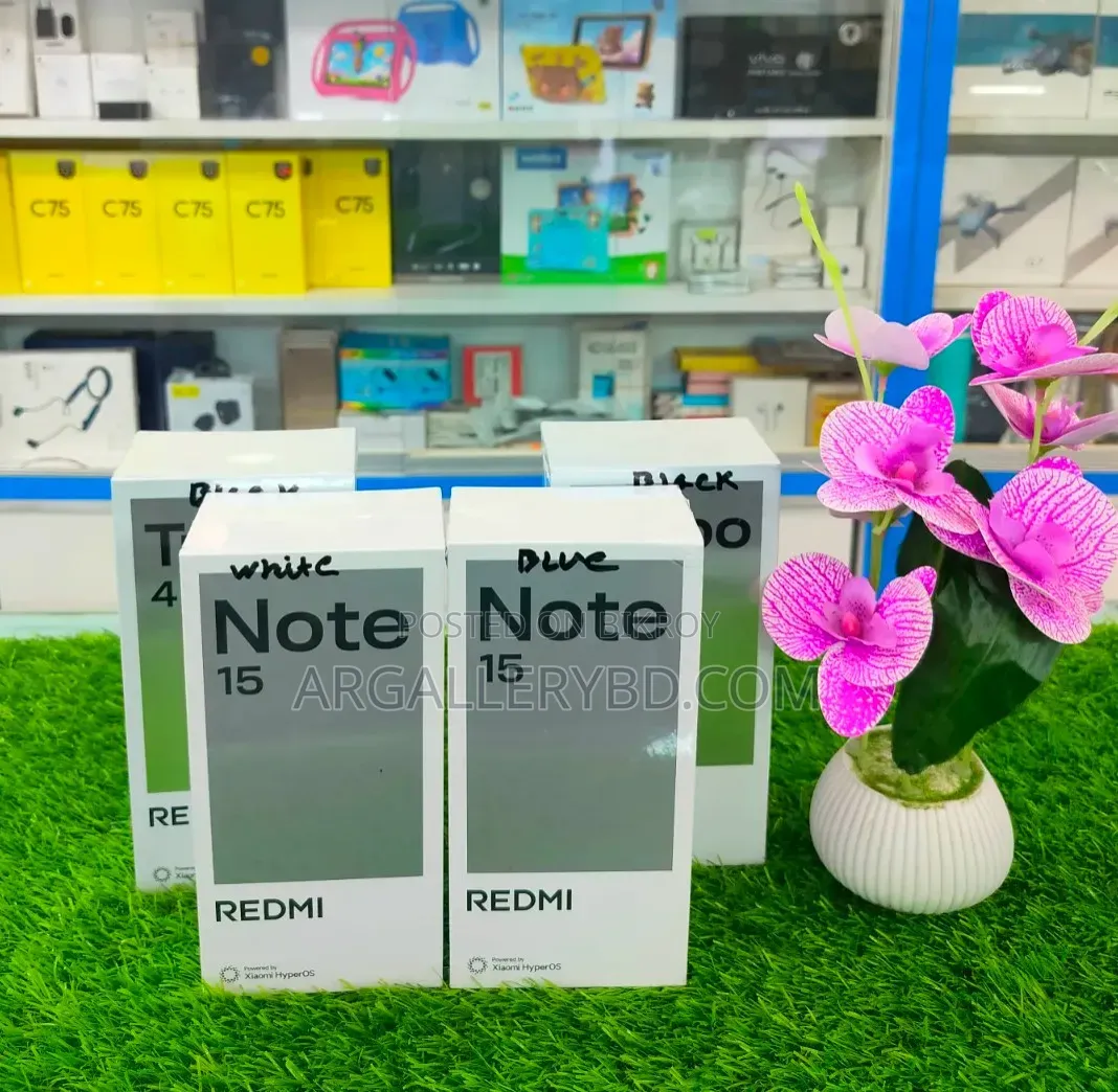 New Xiaomi Redmi Note 15 128 GB White