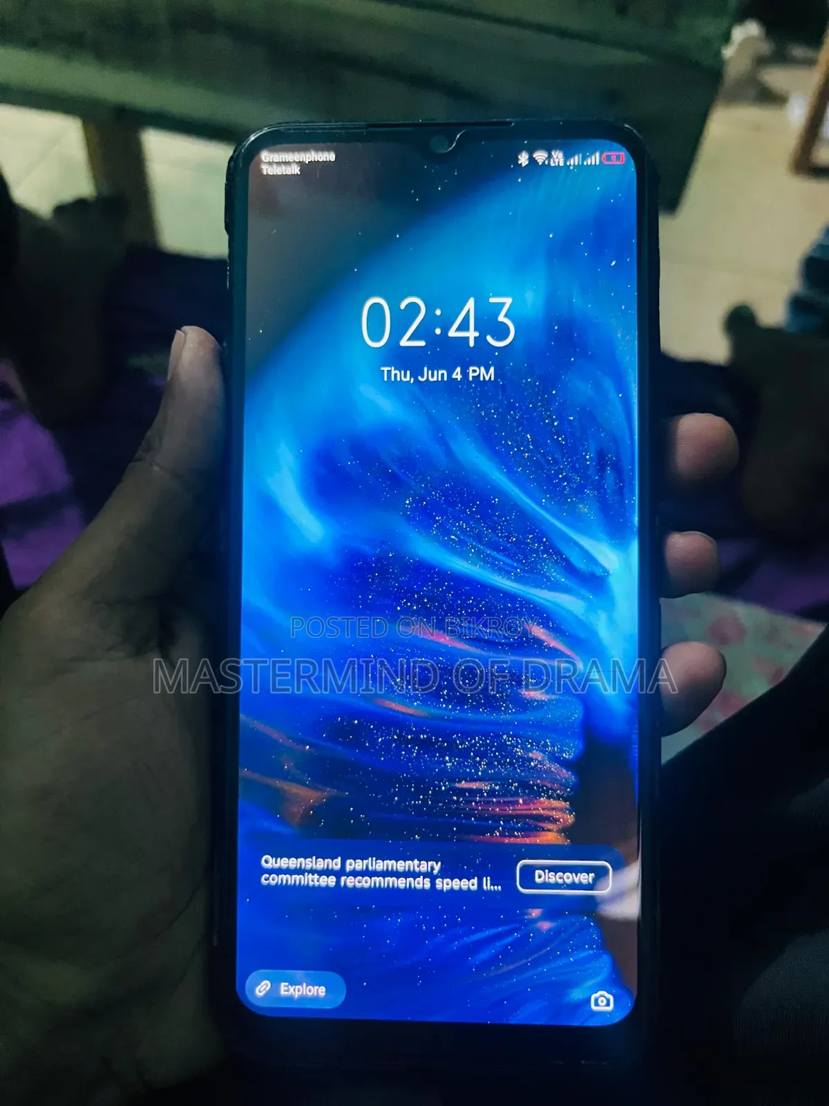 Tecno Spark 7 64 GB Blue