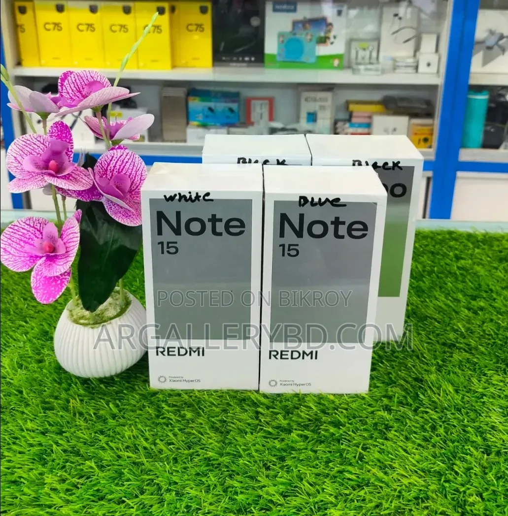 New Xiaomi Redmi Note 15 128 GB White