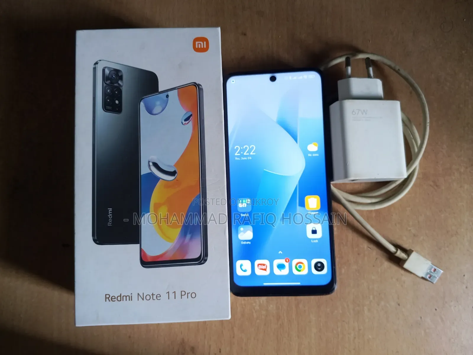 Xiaomi Redmi Note 11 Pro 128 GB Gray