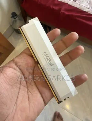 Crucial Pro Oc 16gb Ddr5 6400mhz Cl38 Ram (White Edition)