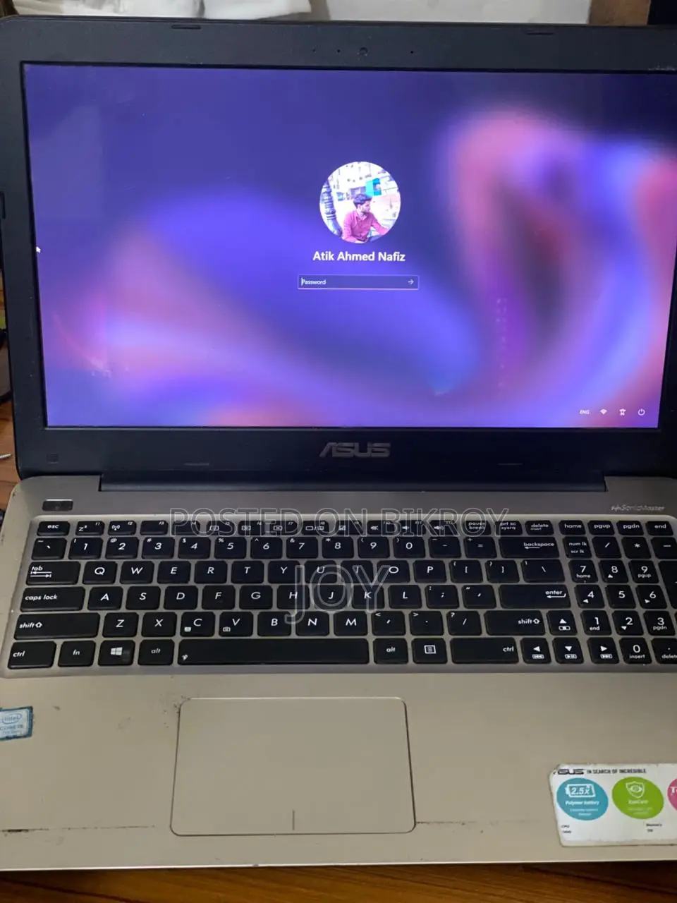 Laptop Asus X555LA 8GB Intel Core I5 SSD 128GB