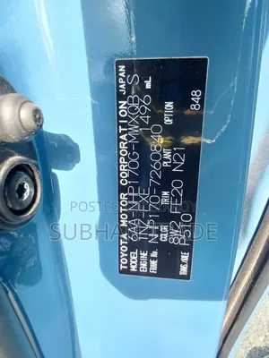 Toyota Sienta 2022 Blue
