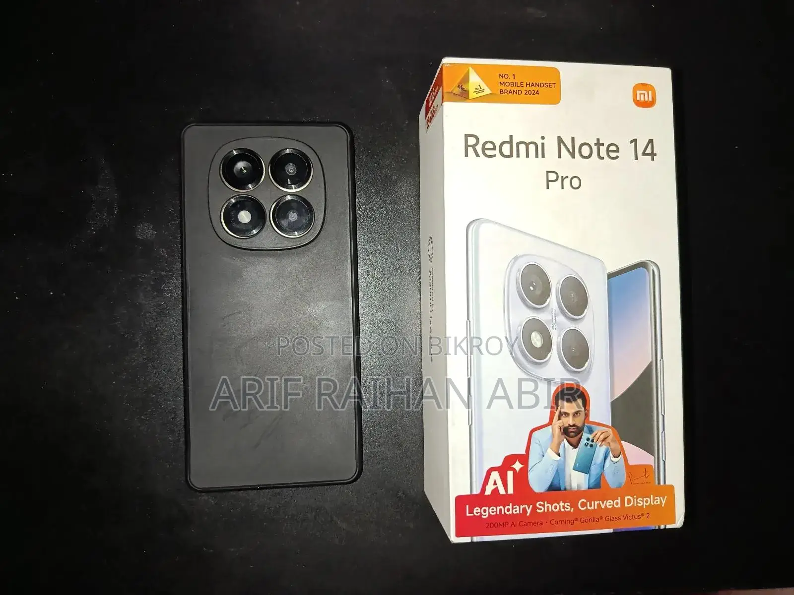 শাওমি রেডমি নোট ১৪ প্রো ৫জি ২৫৬ জিবি গোল্ড